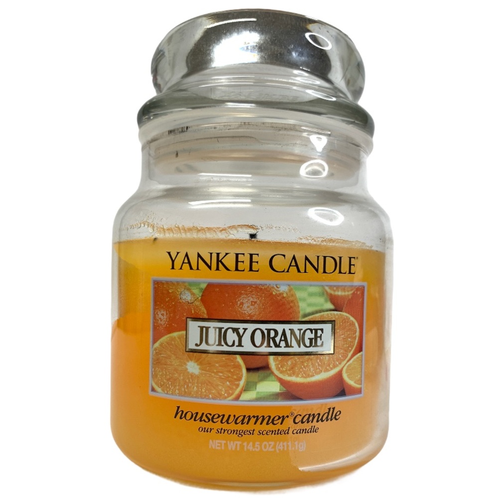 Yankee Candle Juicy Orange Medium Jar *used
